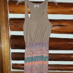 Womens XS, long skirt dress